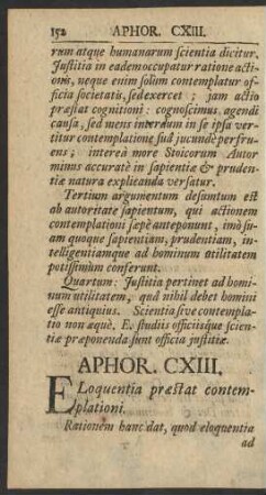 Aphor. CXIII.
