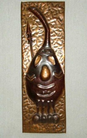 Kongolesisches Wandrelief