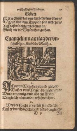 Evangelium am Tag der unschuldigen Kindlein ...