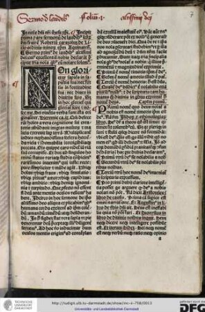 Non glorietur... Hieremie capitulum ix. Omnem defecerunt homines a vera cognitione sui creatoris, abundavit iniquitas multorum et malitia excrevit super terram.