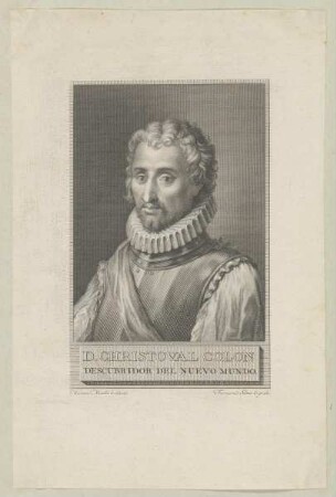 Bildnis des Christoval Colon