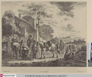 [Der Feldschmied; The farrier]
