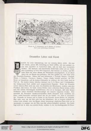 Donatellos Leben und Kunst