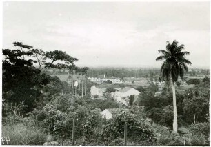 Recife, Blick vom Wasserturm auf Textilfabrik