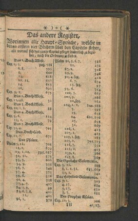 Das andere Register, ...