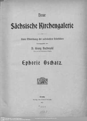 Oschatz: Ephorie Oschatz