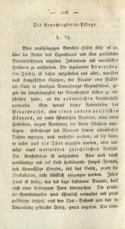 Die Gerechtigkeits-Pflege