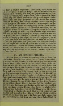 57. Die Zerstörung Jerusalems