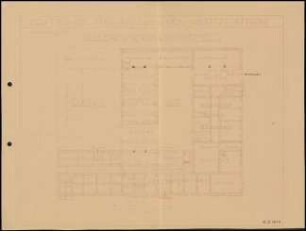 Grundriss Keller und Erdgeschoss Bl. 1