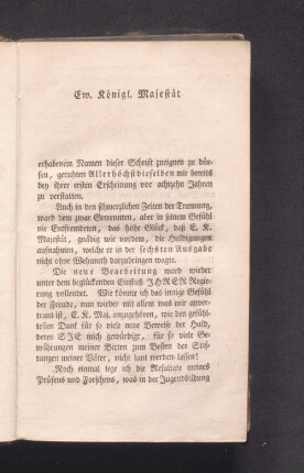 Ew. königl. Majestät