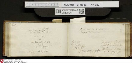 Stammbuch des Johann Christian Wilhelm Schütze aus                            Braunschweig