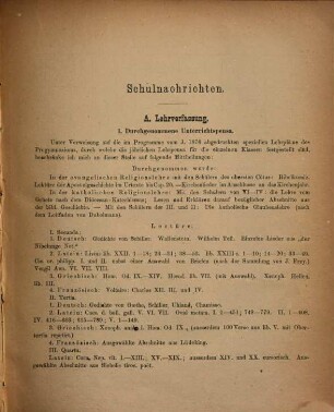 Programm des Königlichen Progymnasiums zu Trarbach : über das Schuljahr .... 1877/78