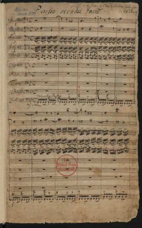 1. Coro: Herr, unser Herrscher