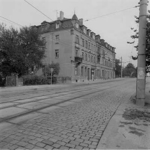 Dresden-Friedrichstadt, Hamburger Straße 56/58. Doppelwohnhaus (um 1900)