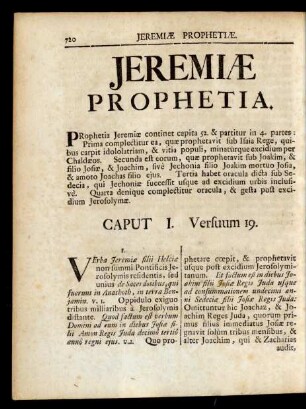Jeremiae Prophetia