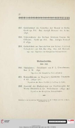 Holzschnitte