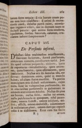 261-271, Caput XVI - XVII