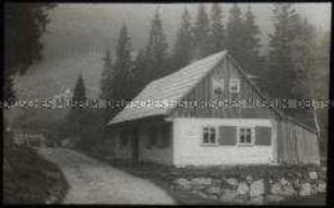 Haus oder Wanderhütte im Böhmischen Riesengebirge
