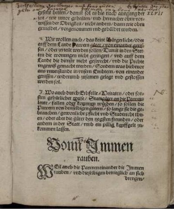 Vonn Immen rauben