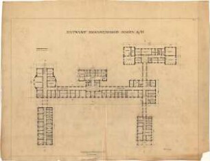 Billing, Hermann; Singen; Krankenhaus - Grundriss EG