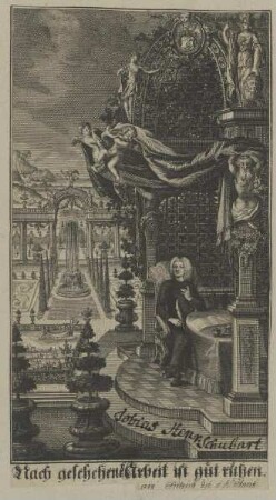 Bildnis des Tobias Henricus Schubart