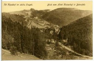 Blick auf Kipsdorf (Erzgebirge)