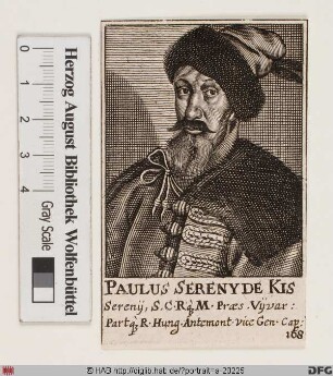 Bildnis Pál (Paul) Serényi von Kis