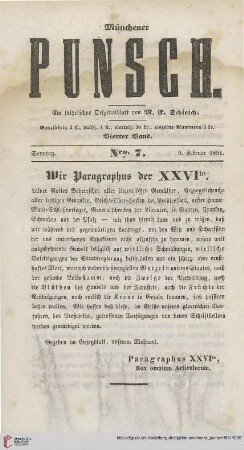 Nro. 7 (9. Februar 1851)