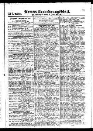 514.Ausgabe. Dienstag, 1. Juni 1915