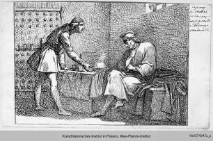 Cosimo de' Medici im Alberghettino (Niccolo Machiavelli, Istorie Fiorentine, I, 6)