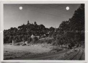 Braunfels, Blick auf die Stadt und aufs Schloss