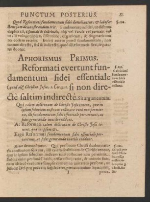 Punctum Posterius.