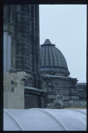 Dresden, Kunstakademie,Dresden, Frauenkirche : Wiederaufbau der Frauenkirche