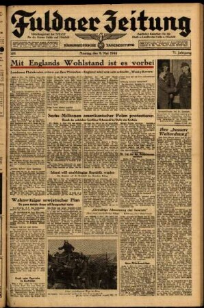 Ausgabe vom Montag, den 08. Mai 1944.