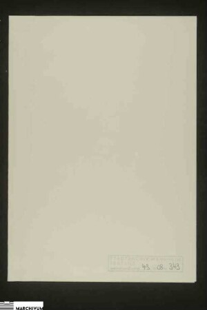 Vermögensübergabe der Barbara Orth, Witwe des Philipp Orth
