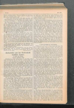 Kulturbilder aus der Nordwestecke deutschen Landes