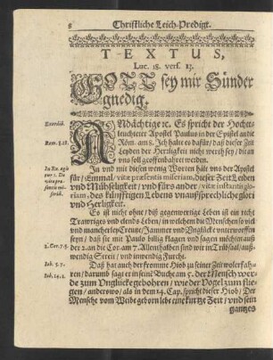 Textus, Luc. 18. v. 13.