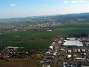 Gewerbegebiet Thörey, Gewerbegebiet Erfurter Kreuz
