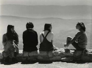 Herrliche Aussicht vom Gipfel des Mount Ventoux