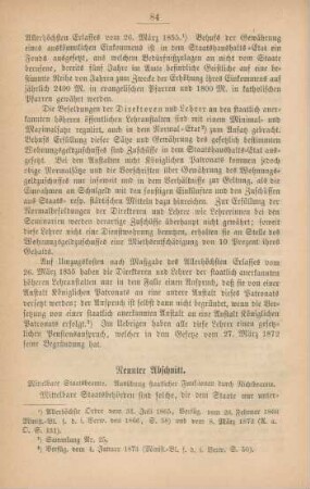 Neunter Abschnitt