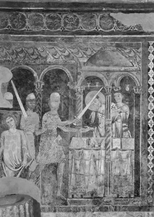 Enthauptung des Heiligen Thomas Becket in der Kathedrale von Canterbury