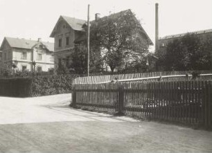 Ortsteilansicht mit Wohnhäusern