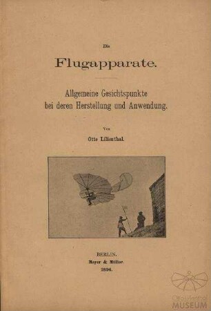 Sonderdruck: Die Flugapparate
