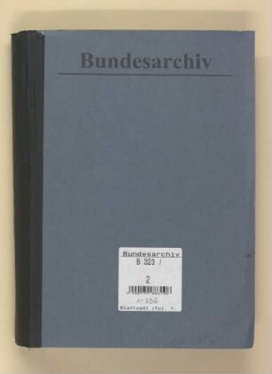 Meldeformulare der Kgl. Niederländischen Regierung: Bd. 2
