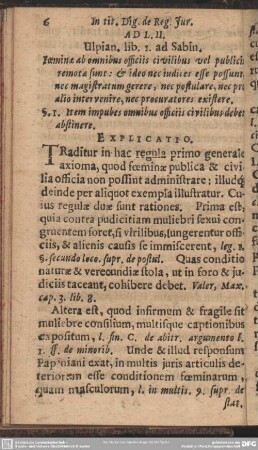 Ad L.II. Ulpian. lib. I. ad Sabin