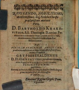 Disp. prior de materia lectionis in Hebraeo sermone