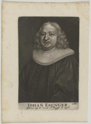 Bildnis des Iohann Ehinger