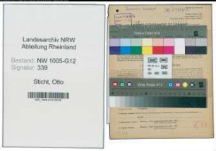 Entnazifizierung Otto Sticht , geb. 21.02.1896 (Abt.Leiter)