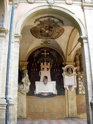 Bologna: Biblioteca Comunale dell´Archiginnasio (im Palazzo dell´ Archiginnasio)
