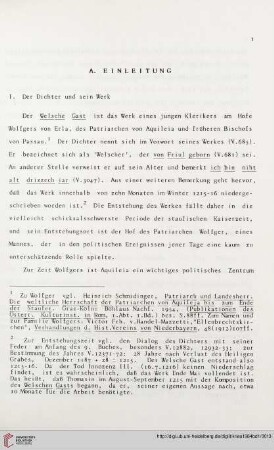 I. Der Dichter und sein Werk
